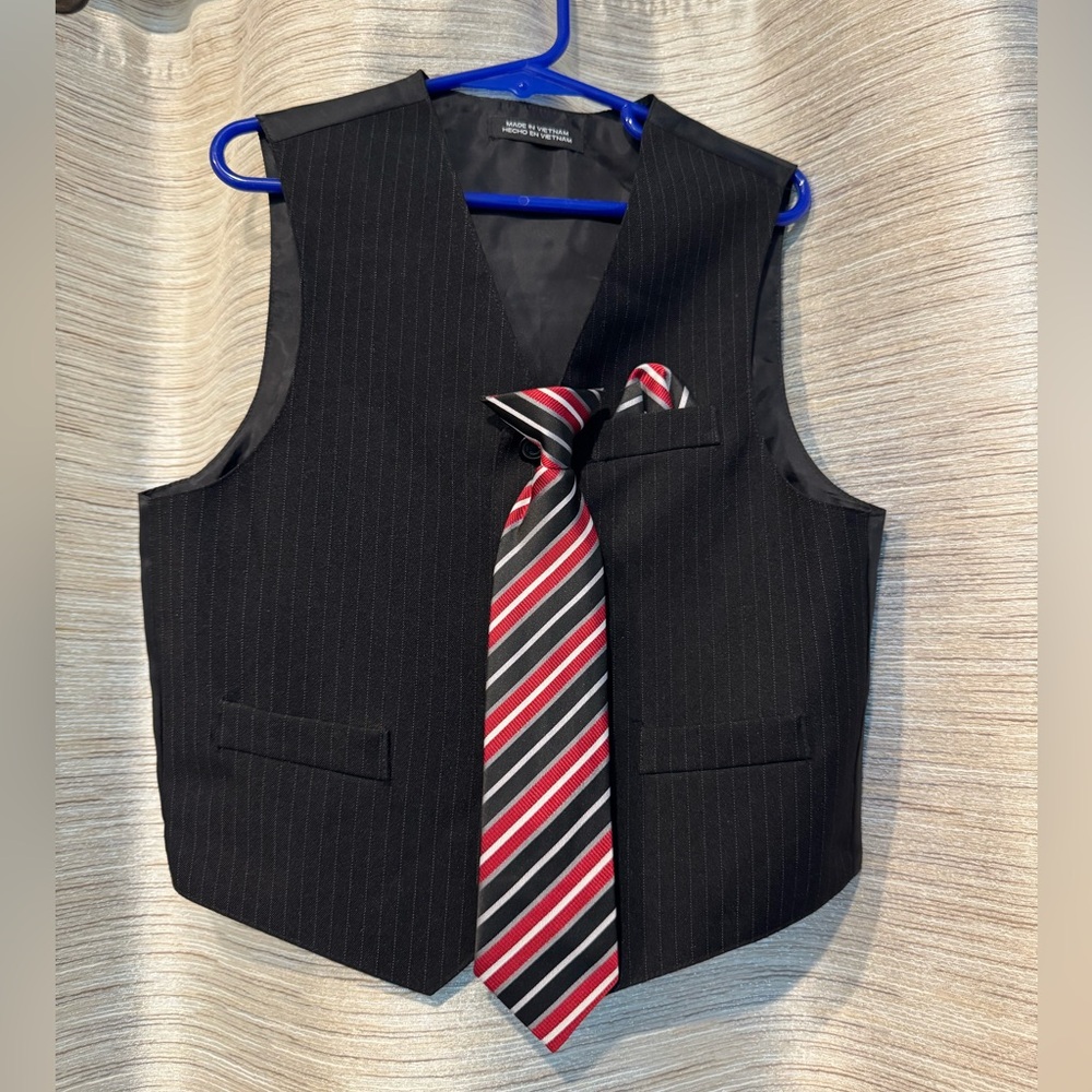 Boys Vest and Tie